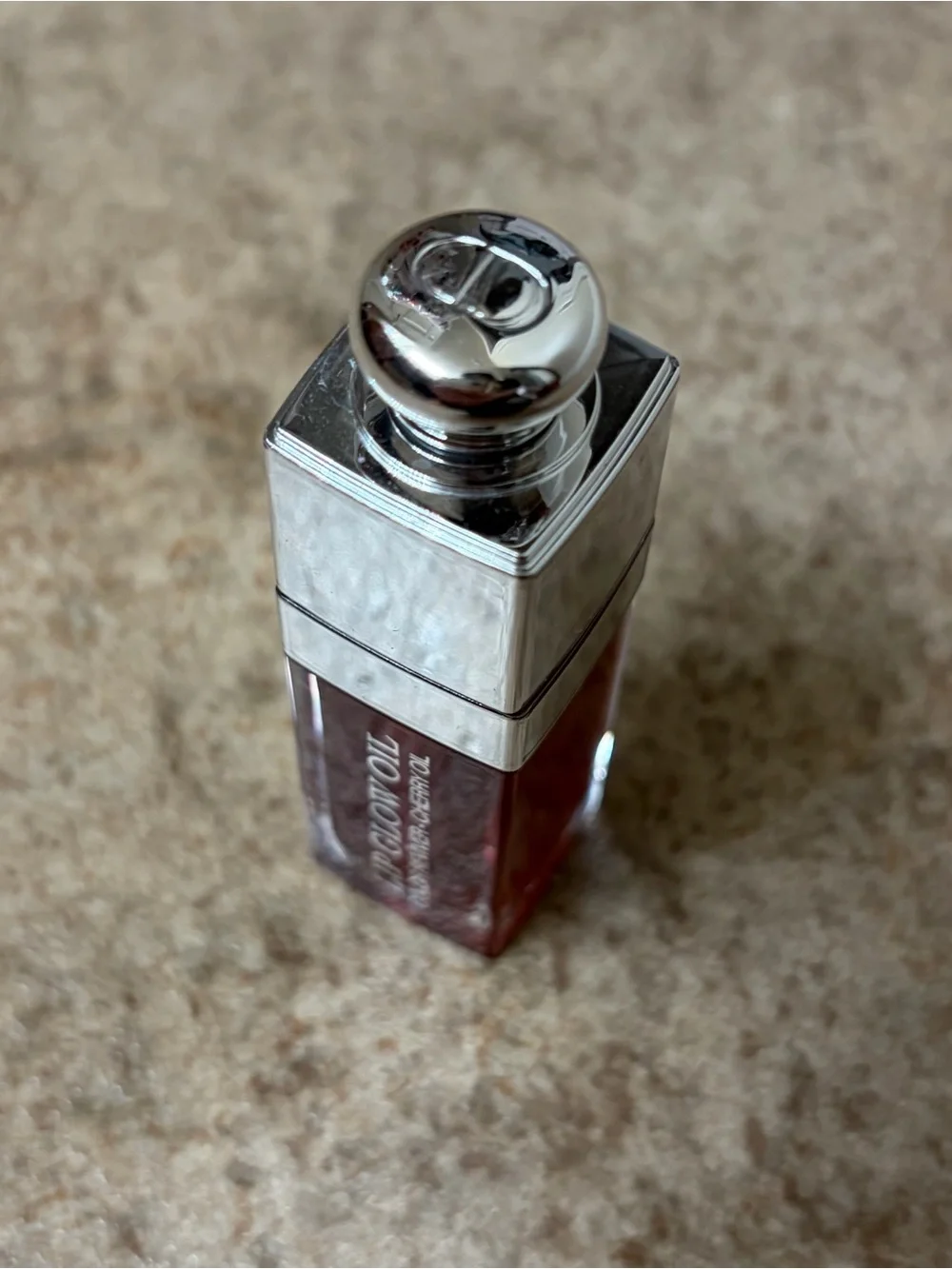 Dior Lip Glow Oil - Cherry Red with Silver Cap